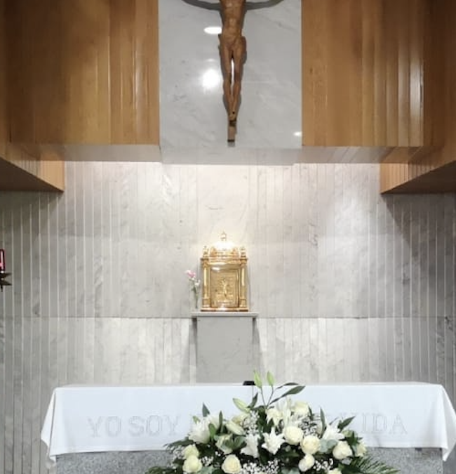 En la Santa Eucaristía