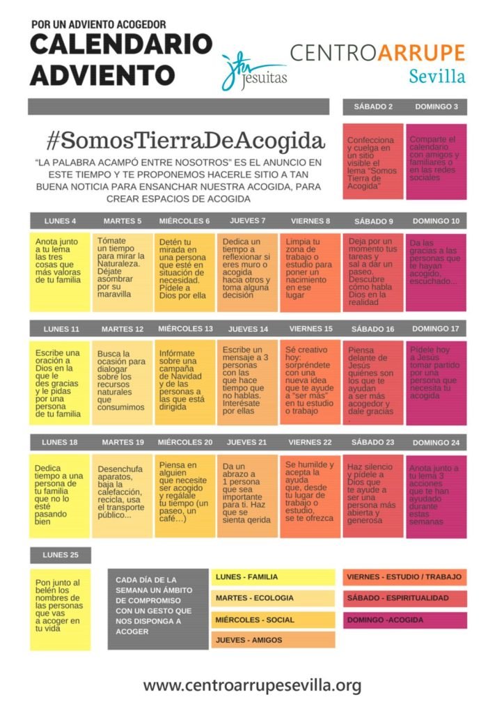 Calendario de Adviento 2017