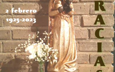 Día de la Vida Consagrada. Presentación del Señor. 98 aniversario de la Fundación de la Alianza en Jesús por María