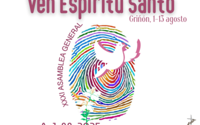 XXXI Asamblea General. Equipo de Gobierno General del Instituto Secular Alianza en Jesús por María 25-29