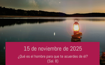 Jornada Académica, 15 de noviembre. ¿Qué es el hombre para que te acuerdes de él?