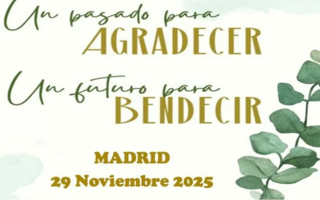 clausuramos nuestro I Centenario el 29 de noviembre 25 en la Catedral de la Almudena (Madrid)