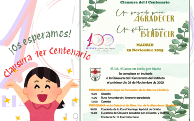 Recordamos: Clausura del I Centenario de la Alianza en Jesús por María