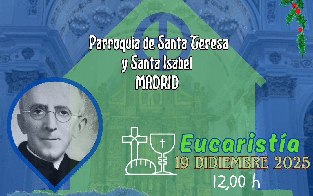 Eucaristía de Acción de Gracias  cada 19 de mes.