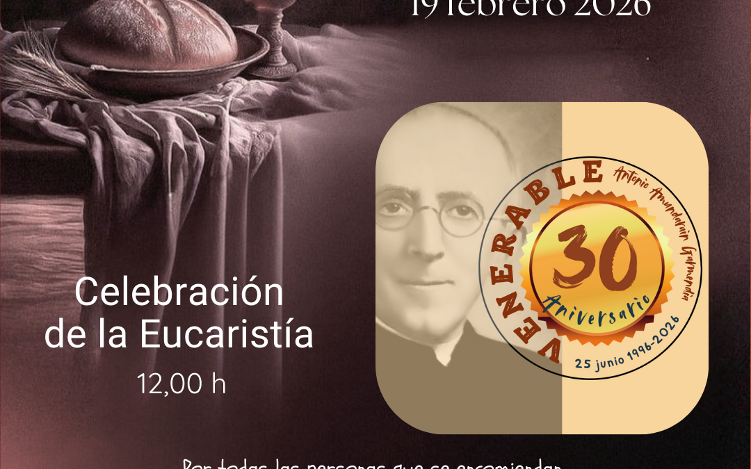 Celebración Eucarística de acción de gracias 19 febrero